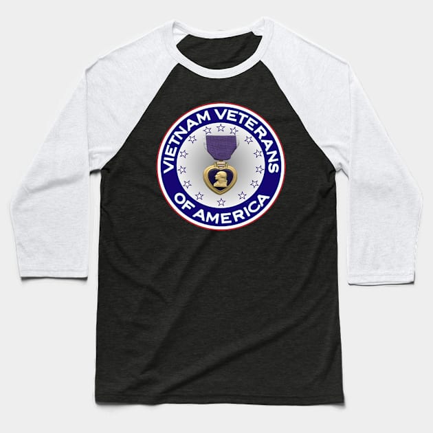 America's War Wounded Baseball T-Shirt by Spacestuffplus